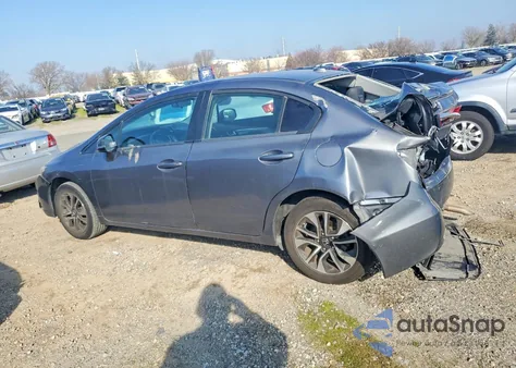 2013 Honda Civic Exl z USA, uszkodzony, nr VIN 19XFB2F93DE256894